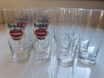 Glazen pakket bier fluitjes wijn drinkglazen, Ophalen, Zo goed als nieuw, Borrel- of Shotglas