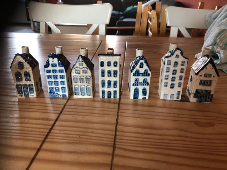 KLM Huisjes rynbende 6, 14, 15, 17, 18, 27 en 33, Antiek en Kunst, Antiek | Woonaccessoires, Ophalen of Verzenden
