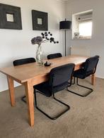 teak houten eettafel., Ophalen