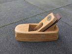 Oude houten blokschaaf merk Jack 20 cm  + gratis verstekbak, Antiek en Kunst, Antiek | Gereedschap en Instrumenten, Ophalen of Verzenden