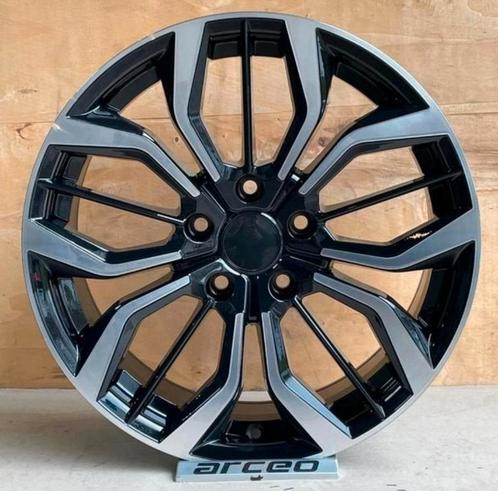 NIEUW 17" BiColor velgen 5x100 past op Volkswagen Polo GTI, Auto-onderdelen, Banden en Velgen, Velg(en), 17 inch, Personenwagen
