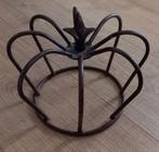Brocante ijzeren kroon decoratie, Ophalen of Verzenden