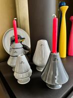 Kähler Avvento kerstboomkandelaars grijs, Overige materialen, Ophalen of Verzenden, Zo goed als nieuw, Grijs