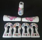 Porseleinen sleutelrozetten en handgrepen Limoges, Ophalen of Verzenden