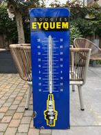 Origineel oud emaille reclame bord - Eyquem Bougies, Ophalen of Verzenden, Gebruikt, Reclamebord