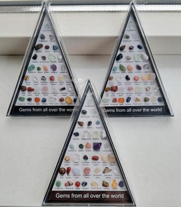 Edelstenen verzameling 36 verschillende soorten edelsteen  beschikbaar voor biedingen