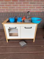 Kinderkeukentje met accessoires, Ophalen, Gebruikt, Hout, Speelkeuken