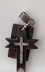 Gem Kingdom! Bijzondere dubbele hanger, Verzenden, Zo goed als nieuw, Kruis of Symbool, Zilver