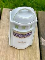 Vintage Porseleinen Kruiden Potjes met Deksel, Ophalen of Verzenden