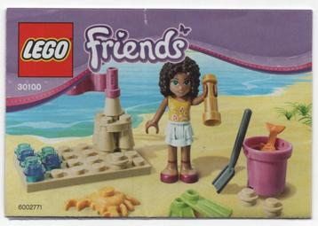lego 30100-1 lego friends Andrea op het strand (2012)