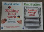 2x david allen making it all work winnen in het spel van, Ophalen of Verzenden, Gelezen