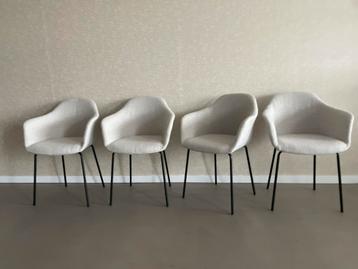 4x Luxe eetkamerstoelen - Nieuw in doos - Direct leverbaar beschikbaar voor biedingen