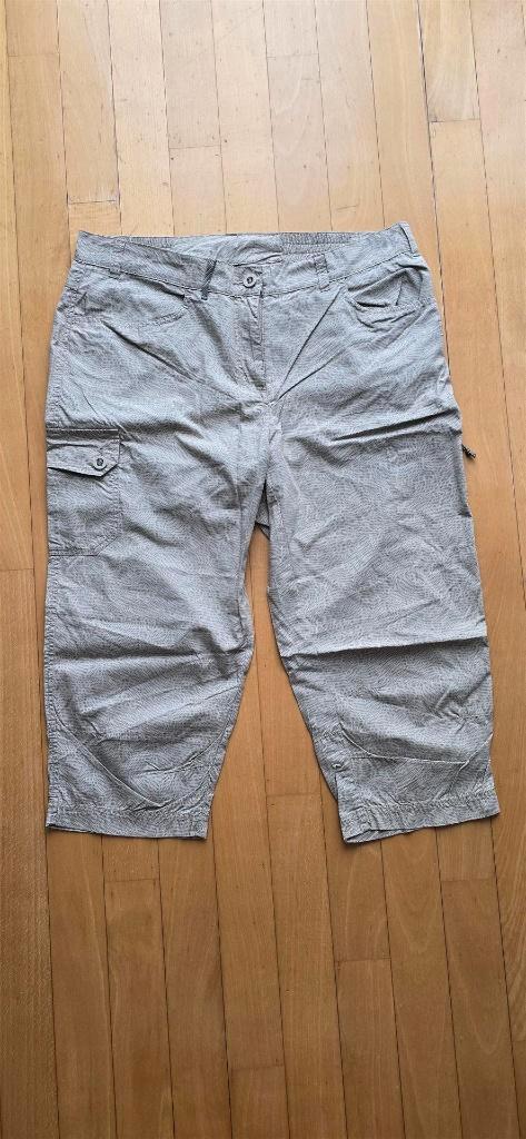 Ayacucho capri, ¾ broek beige maat 44 dames, Kleding | Dames, Broeken en Pantalons, Gedragen, Maat 42/44 (L), Beige, Driekwart