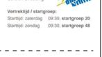 Startbewijs 25km Tocht om de Noord, zaterdag+zondag!, Tickets en Kaartjes, Eén persoon