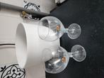 Gratis bloempot en 2 bier glazen, Huis en Inrichting, Ophalen, Overige kleuren, Minder dan 50 cm, Glas