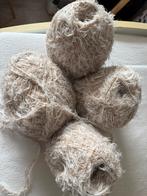 Fluffy glitter garen - 4 bollen, Ophalen of Verzenden, Nieuw, Breien of Haken, Wol of Garen