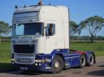SCANIA R520 topline 6x2 v8 pto+h, Auto's, Automaat, Euro 6, Navigatiesysteem, Bedrijf