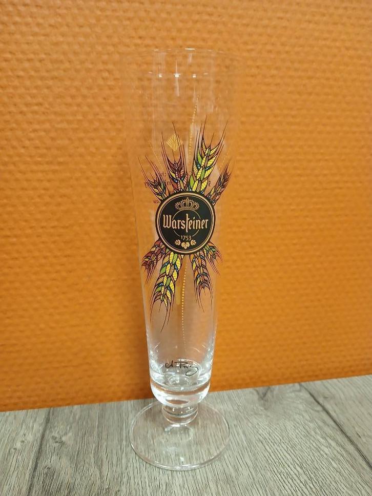warsteiner glas, Verzamelen, Biermerken, Zo goed als nieuw, Glas of Glazen, Overige merken, Ophalen of Verzenden