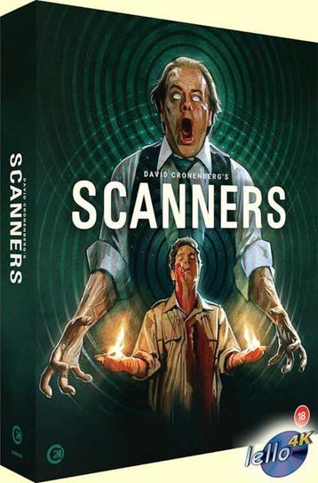 Blu-ray 4K: Scanners, L.E. (1981 Jennifer O'Neill) UK nNLO beschikbaar voor biedingen