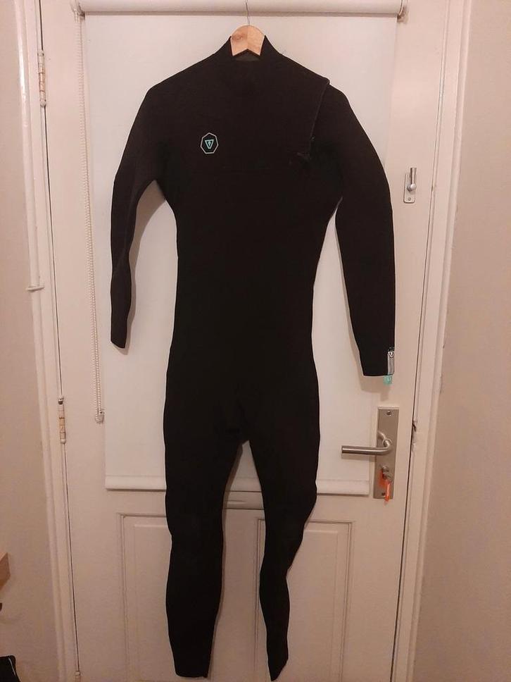 Vissla Wetsuit 7 seas 4/3 LT - Zo goed als nieuw, Watersport en Boten, Watersportkleding, Zo goed als nieuw, Wetsuit, Heer, Ophalen of Verzenden