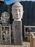 Boeddha hoofd 80cm, Tuin en Terras, Tuinbeelden, Ophalen, Www.ibizasfeer.nl, Nieuw, Info@ibizasfeer.nl