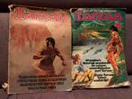 2 hele oude stripboeken van Tarzan, Boeken, Stripboeken, Edgar Rice Burroughs, Gelezen, Ophalen of Verzenden, Meerdere stripboeken