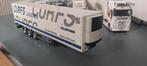 Koeltrailer wsi curfs logistiek, Hobby en Vrije tijd, Modelauto's | 1:50, Ophalen of Verzenden, Zo goed als nieuw, Bus of Vrachtwagen