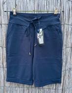 Mi Piace travelstof korte broek / bermuda XS of S dark blue, Mi Piace, Kort, Blauw, Nieuw