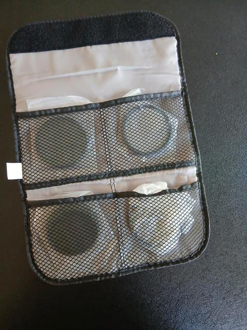 Hoya camera lens filters 62 mm in etui in top staat!, Audio, Tv en Foto, Fotografie | Filters, Zo goed als nieuw, UV-filter, 60 tot 70 mm