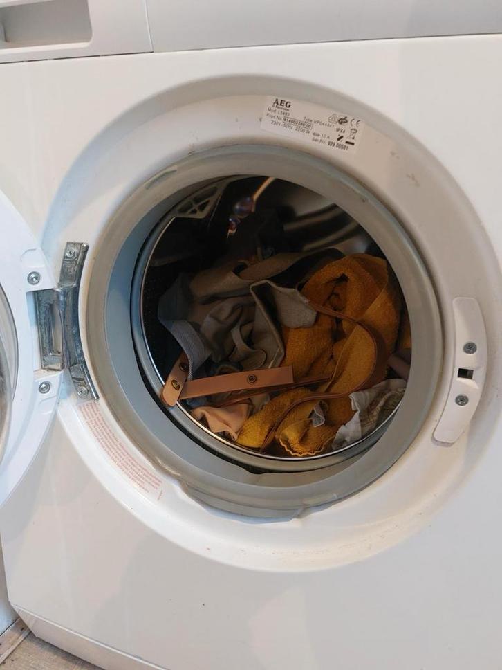 AEG Lavamat L5482 - Gratis Afhalen, Witgoed en Apparatuur, Wasmachines, Gebruikt, Voorlader, 6 tot 8 kg, 85 tot 90 cm, 1200 tot 1600 toeren