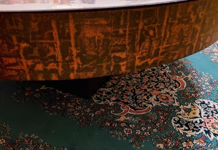 Griekse salontafel koperen, Antiek en Kunst, Antiek | Meubels | Tafels, Ophalen