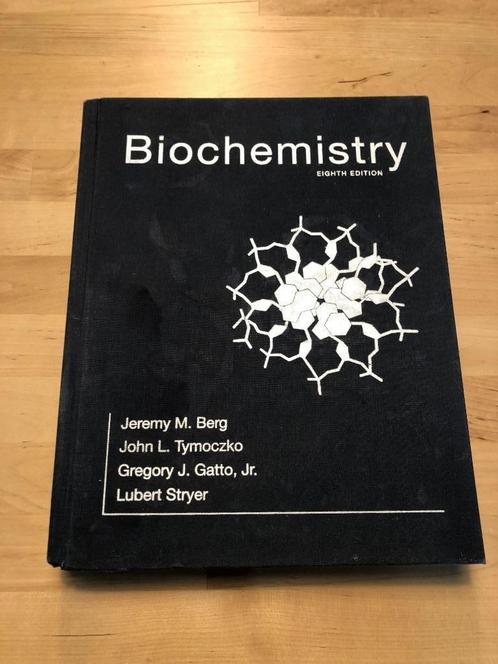 Biochemistry – 8e editie (Jeremy M. Berg, John L. Tymoczko,, Boeken, Wetenschap, Zo goed als nieuw, Overige wetenschappen, Ophalen of Verzenden