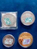 Munten 4 stuks, Ophalen of Verzenden, Overige materialen