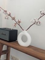Moderne Donut Vaas | Wit | Scandinavisch Design, Huis en Inrichting, Woonaccessoires | Vazen, Kunststof, Wit, Nieuw, Ophalen of Verzenden