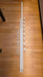 IKEA Gordijnroede set compleet, Ophalen, Zo goed als nieuw, Wit, Modern