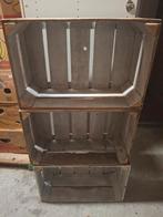 3 originele veilingkisten. Alle drie voor een tientje., Ophalen, Minder dan 50 cm, Minder dan 50 cm