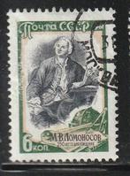 Rusland 1961 - Lomonosov aan bureau - wetenschapper, Postzegels en Munten, Ophalen of Verzenden, Gestempeld