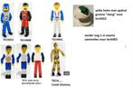 Lego technic poppetjes, onderdelen. ZOEKERTJE, Ophalen of Verzenden, Gebruikt