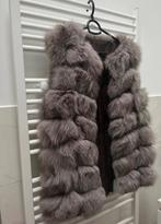 Bodywarmer echt bont, Kleding | Dames, Ophalen, Gedragen, Maat 36 (S), Grijs