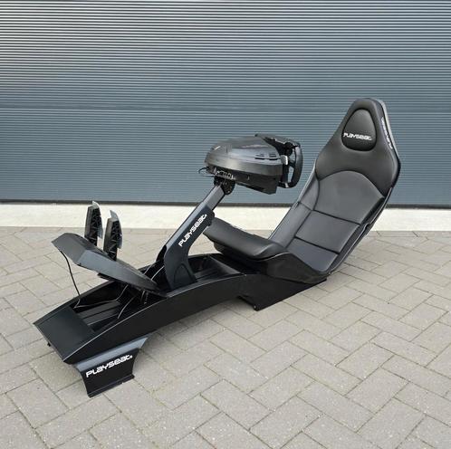 Playseat F1 PRO Zwart +  Thrustmaster T300 RS, Spelcomputers en Games, Games | Sony PlayStation 5, Refurbished, Ophalen