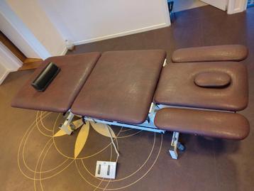 Mooie elektrische behandeltafel / massagebank 7-delig
