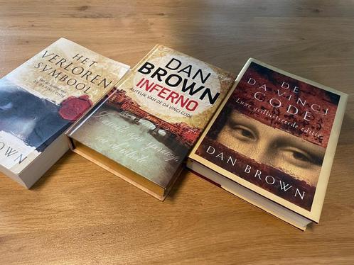 3x Dan Brown: Da Vinci Code (luxe editie), Inferno (luxe edi, Boeken, Thrillers, Zo goed als nieuw, Nederland, Ophalen of Verzenden