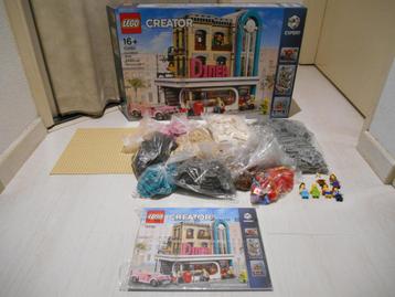 Lego 10260 Downtown Diner Compleet met doos en boekje