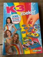 K3 Zoeker Bordspel - Studio 100 - Nieuw!, Hobby en Vrije tijd, Gezelschapsspellen | Bordspellen, Drie of vier spelers, Ophalen of Verzenden