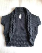 Maat 146 / 152 - bolero / bodywarmer van C&A - zwart, C&A, Meisje, Trui of Vest, Ophalen of Verzenden
