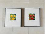 2 zeefdrukken van Ad van Hassel tulpen prijs per stuk, Antiek en Kunst, Kunst | Litho's en Zeefdrukken, Ophalen of Verzenden