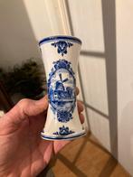 Delfts Blauw Vaasje met Molen, Ophalen of Verzenden