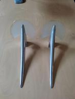 Set (2) Alien Wandlampen, van Joan Auger voor Metalarte '80s, Ophalen of Verzenden, Gebruikt, Glas, Modern, space, alien, postmodern, jaren '80, vintage