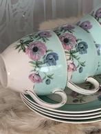 Anemone kopjes 4x porselein Johnson Bros beeldschoon, Antiek en Kunst, Ophalen