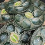 St Clement majolica aardewerk oesterborden, per stuk, Ophalen of Verzenden